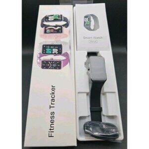 Fitness Tracker Smart Watch With Bluetooth 1.47" Full-Color Screen Magnetic Char